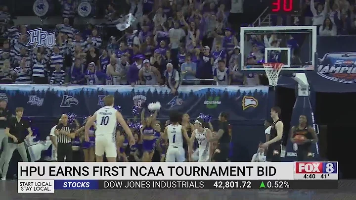High Point University men's basketball advances to NCAA tournament for first time in program history