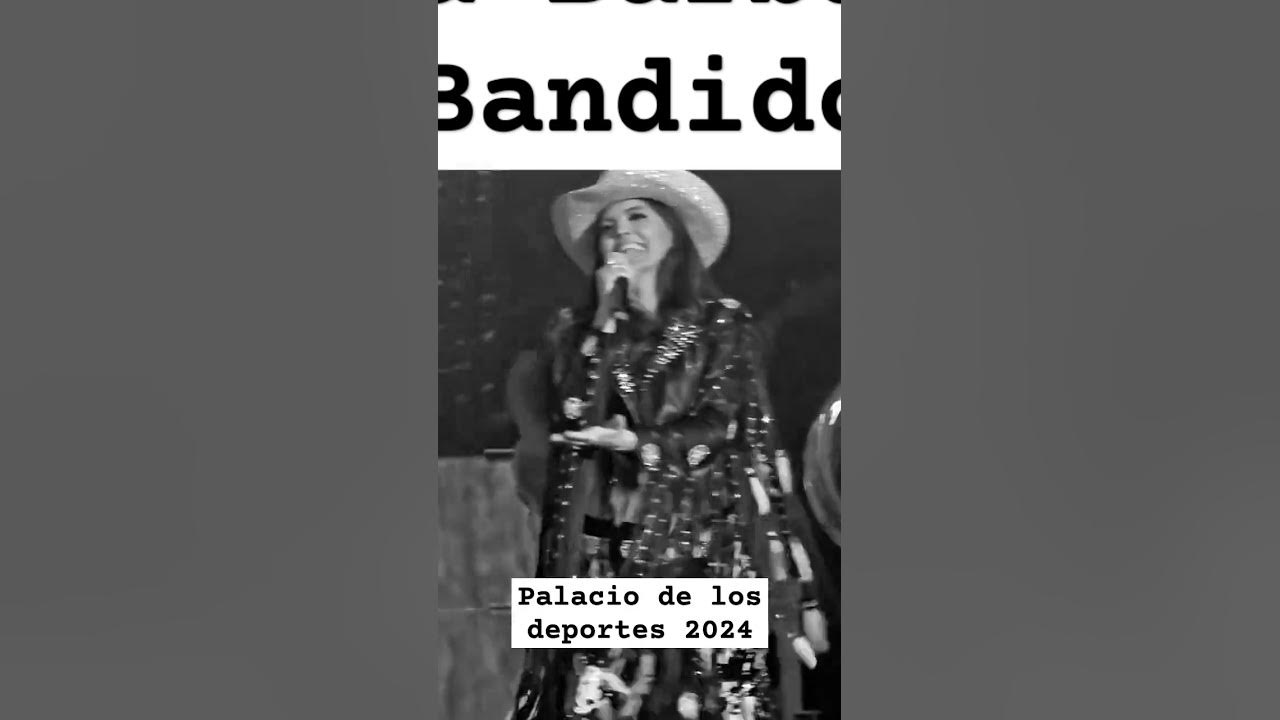 Yuridia, Ana Barbara- Bandido (Palacio de los deportes)