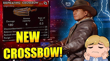 The NEW Legendary Repeating Crossbow DESTROYS..| Evil Dead: The Game (Ed Getley)