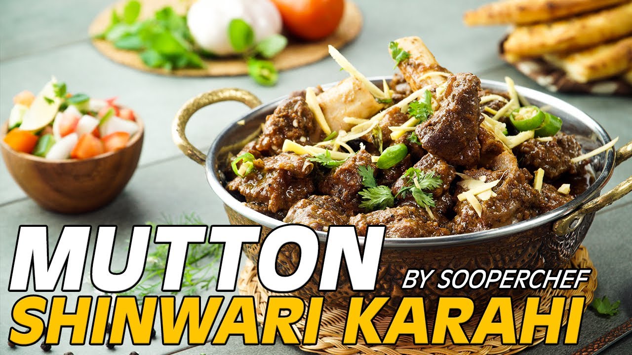 Shinwari Mutton Karahi Recipe By SooperChef (Bakra Eid Special)