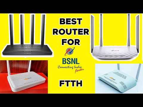 BEST ROUTER FOR BSNL FTTH & FIBER - SYROTECH GPON & TP LINK