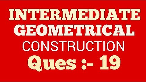 Intermediate Geometry Problems (Q.19) | Grade Exam| For easy tips | easy method |