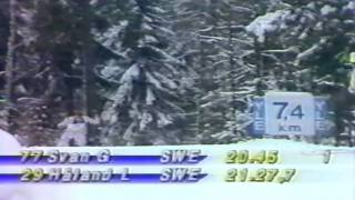 1989 WSC Lahti 15 km F SVAN MOGREN HAALAND