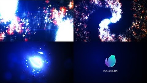 Particle Swirl Logo (After Effects template)
