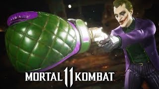 Mortal Kombat 11 Official Joker Second Fatality Reveal Youtube