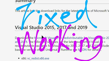 dll Msvcp120.dll mfc120.dllmfc140.dll msvcp140.dll VCRUNTIME140.DLL MSVCR110 missing not found