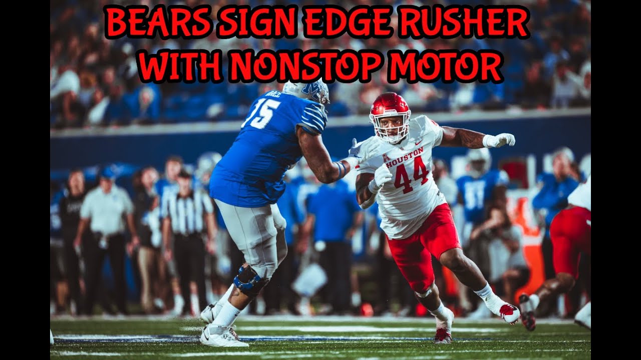 Bears New Pass Rusher UDFA GEM D'Anthony Jones Houston YouTube
