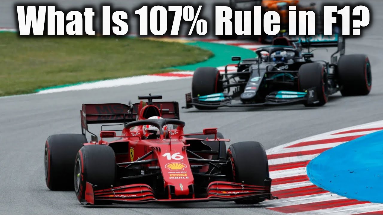 What Is 107 Rule in F1? YouTube