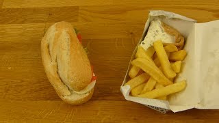 Nordsee - Fries & Pollock / Seelachs Baguette
