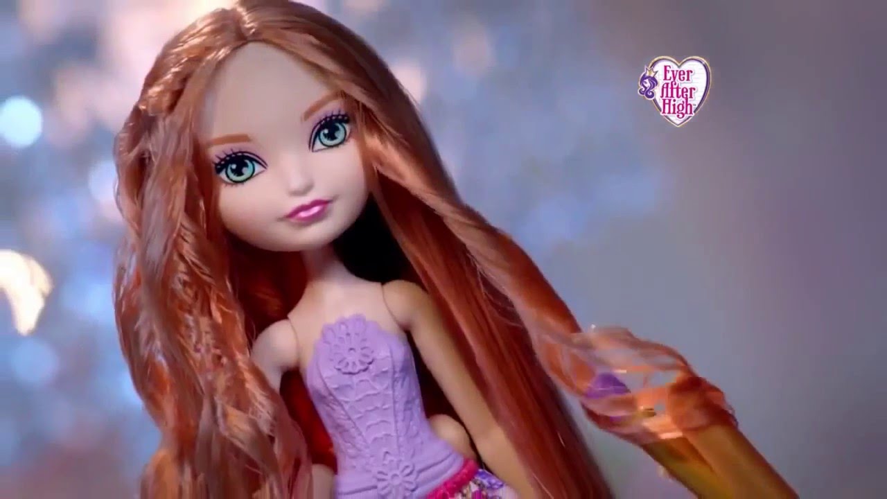 Ever After High Hairstyling Holly O Hair Mattel Youtube - holly hair roblox