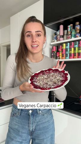 Rezept für ein veganes / vegetarisches Carpaccio 🌱 | #lesotwins