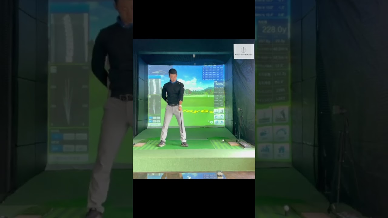 左手の加速動作で飛距離UP！