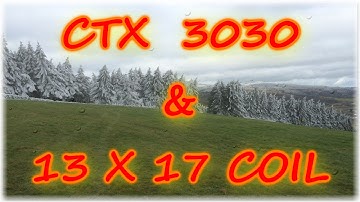 Minelab CTX 3030 & the 13 x 17 coil ! is it any good ? First hunt with the CTX 3030
