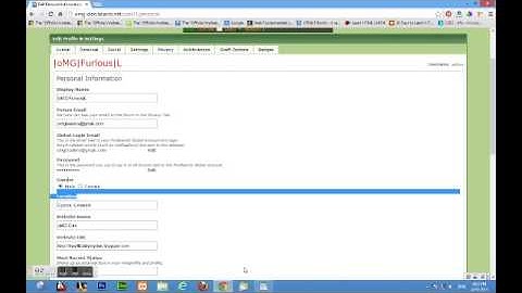 Tutorial: How to edit our oMG Forum profile