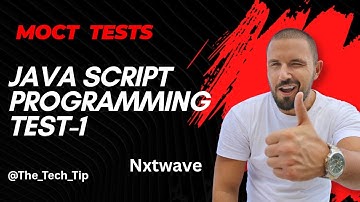 MOCK TESTS | JAVASCRIPT | PROGRAMMING | TEST-1 | NXTWAVE | CCBP | ADVANCE JS | PLACEMENT PREPARATION