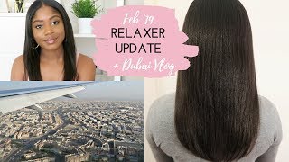 Relaxer Update + Birthday Baecation in Dubai | Healthy Hair Junkie