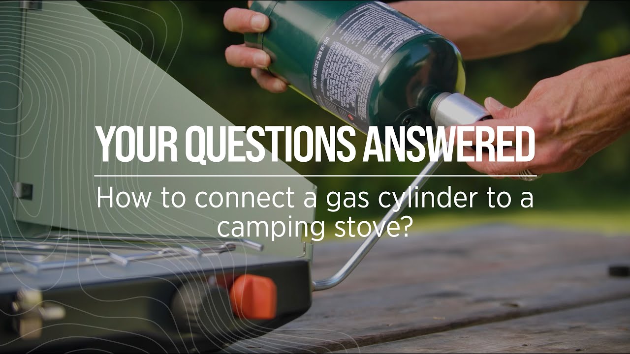 How to Use a Propane Camp Stove YouTube