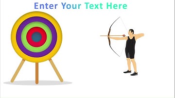 Engage Your Audience with this Editable Arrow Hitting Target PowerPoint Presentation