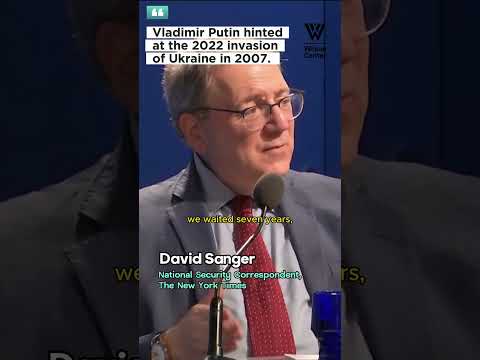 Valdimir Putin Hinted at the 2022 Invasion of Ukraine in 2007