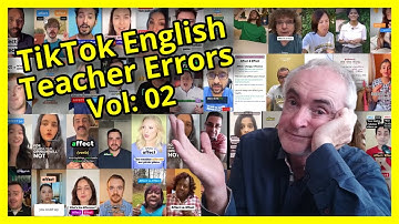 Compilation 02: TikTok English Teacher Errors