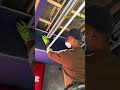 the process of installing long thin boards on the aluminum iron frame ceiling in the room #popular