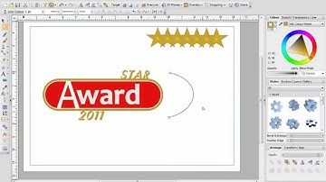 DrawPlus X5/X6 - Intro to Blending Along a Path