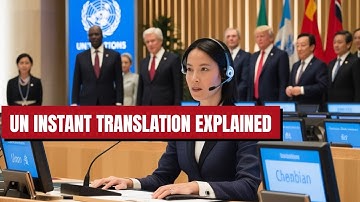 How The UN Translates Languages INSTANTLY