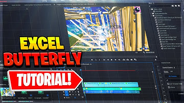 Tutorial : How To Make Excel Butterfly Impact In Premiere Pro!