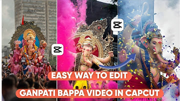 Edit this Mind Blowing Ganpati Edit ln Capcut - Mr Gueus