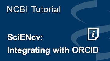 SciENcv: Integrating with ORCID