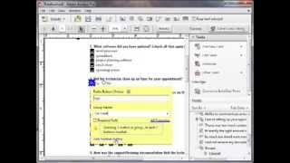 How to Create Fillable Forms in Acrobat Pro XI