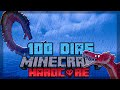 Sobrevivi 100 Dias no Triângulo das Bermudas no Minecraft - E ISSO ACONTECEU