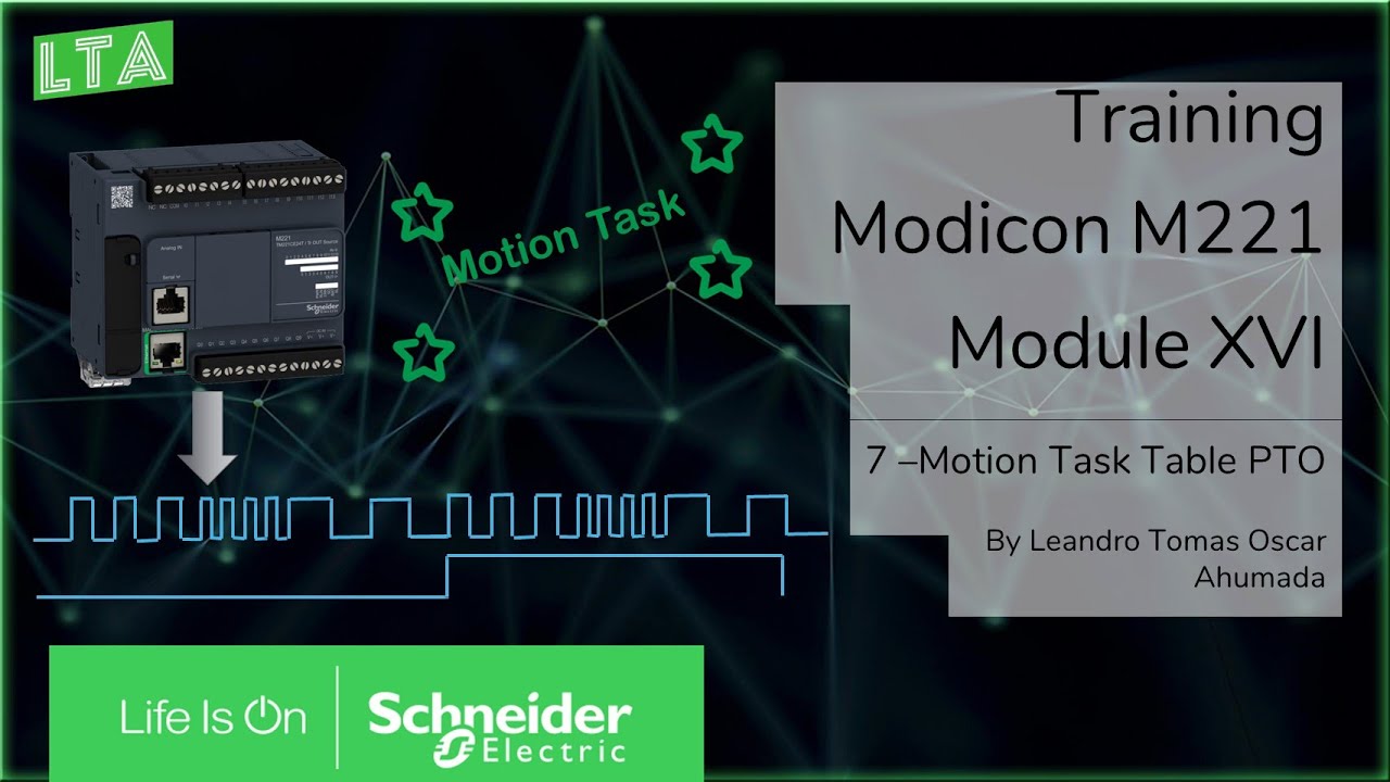 Training - M221 - M16.7 Motion Task Table in PTO