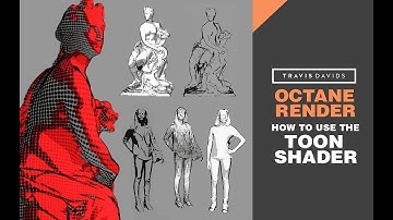 Octane Render - How To Use The TOON SHADER