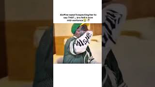 6ix9ine wasn't expecting her to say THAT... bro fell in love mid-sentence #n3on #viral #fyp