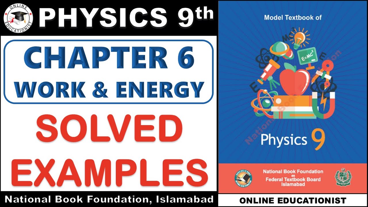 Solved Numerical Problems | Chapter 6 | Work & Energy | 9th Physics ...