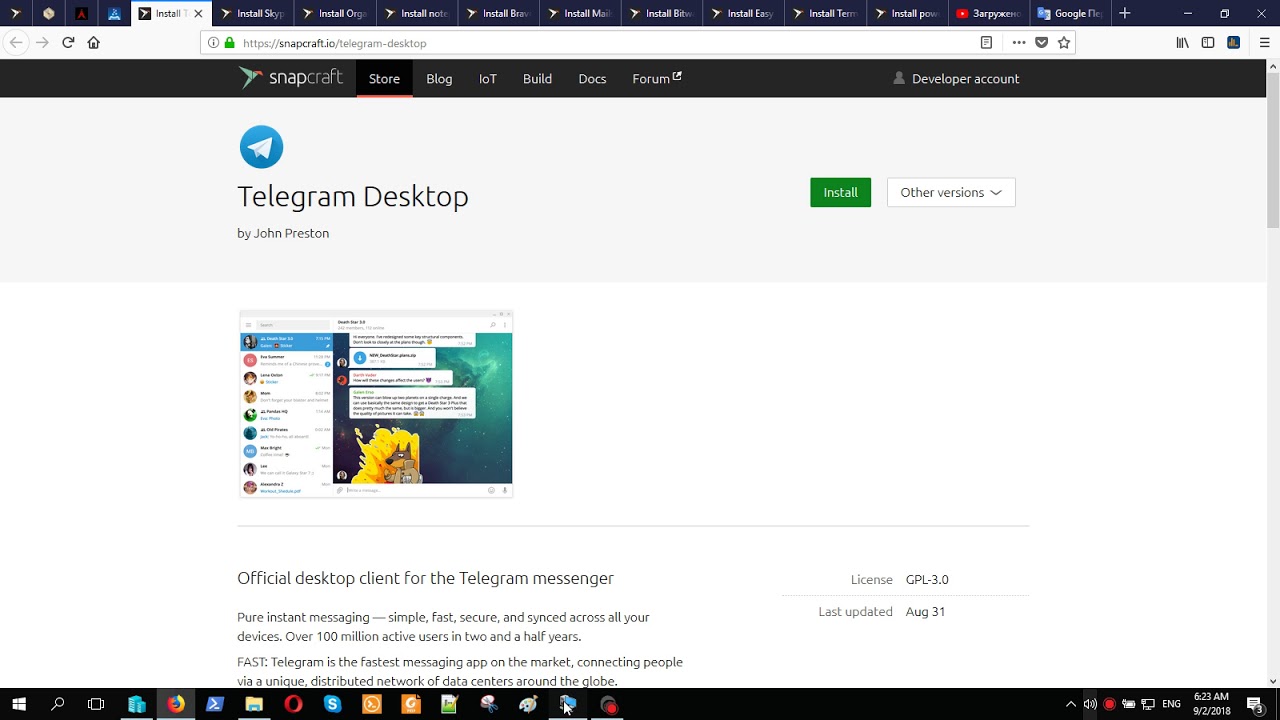 Telegram desktop python. Telegram desktop.