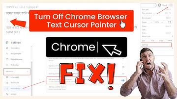 How To Remove Text Cursor In Chrome Browser | Blinking Cursor Everywhere Chrome