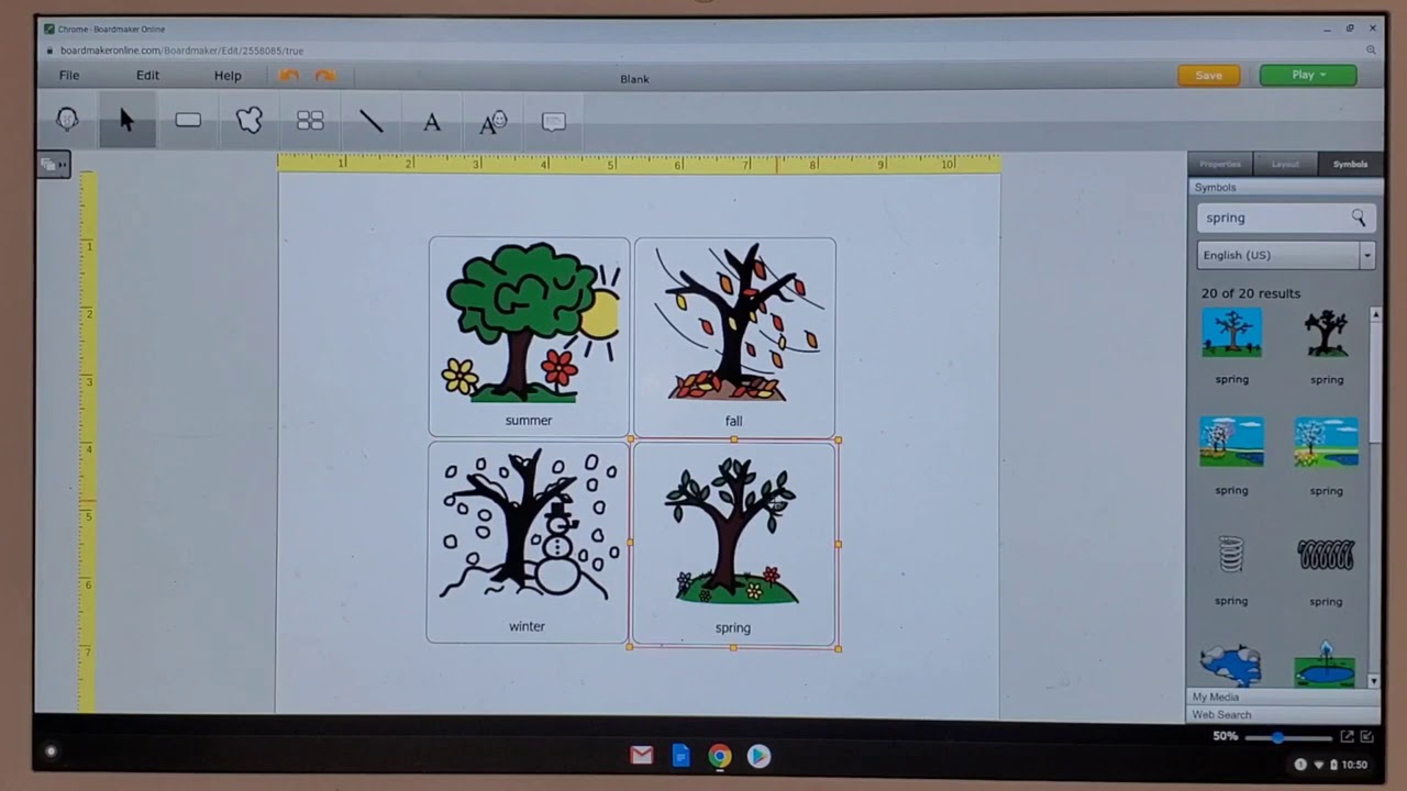 Boardmaker basic icon tutorial - YouTube