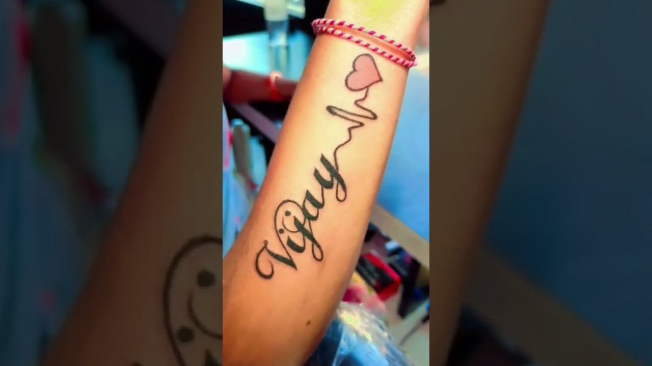 Soul Artz Tattoo  Vijay name tattoo  nametattoo vijaytattoo tattoo  nagpur tattooinnagpur namedesign tattooartistnagpur tattoostudionagpur   Facebook