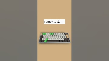 Coffee ☕ | Unicode Shortcut Key (Code 2615) | #computer #Symbol #typing #keyboard #tricks