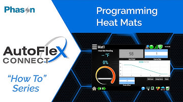 How to Set Up Heat Mats and Assign a Growth Curve | Phason AutoFlex Connect Tutorial