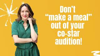 Celebrity Stop Making a Meal Out of Your Co-Star Audition Net Worth