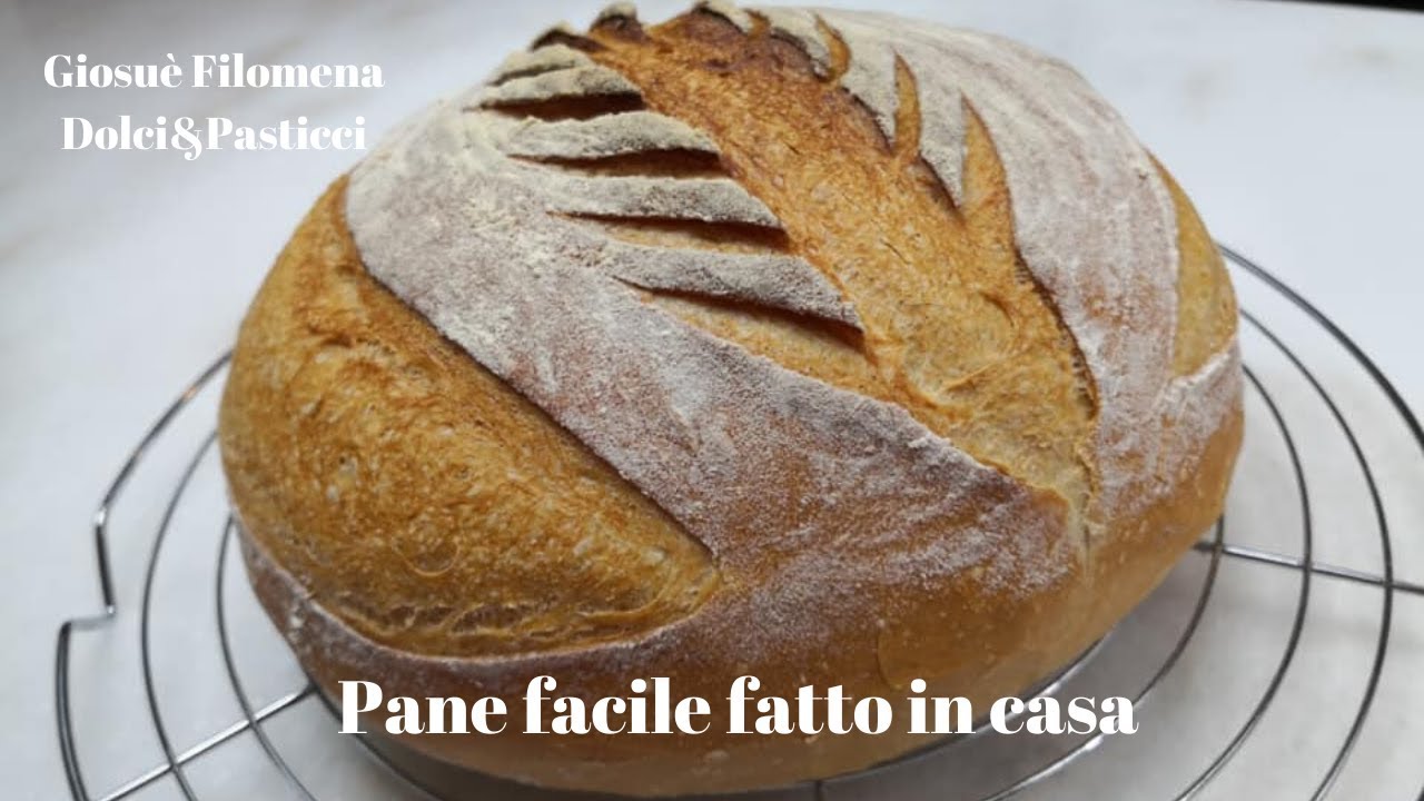 Pane facile fatto in casa - YouTube