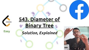 Diameter of Binary Tree | LeetCode | Solution Explained | Tree + DFS