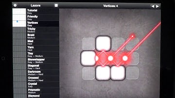 Ipad Lazors vertices level 4