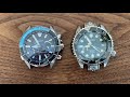 Oceanus OCW-P2000 Diver's and Seiko MarineMaster 600 GMT (MM600) SBDB001 - Side By Side Comparison