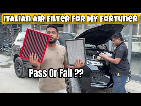 Kya Badla Is Italian 🇮🇹 Filter Ko Lagane Ke Baad Mere Fortuner Me ? | Exploretheunseen2.0