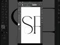 Minimal Logo Design Tutorial #minimal #logo #shorts