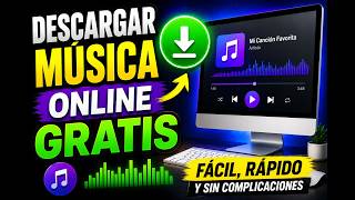 Cómo Descargar Música EN ALTA CALIDAD ¡¡¡GRATIS!!!! en PC Sin Programas